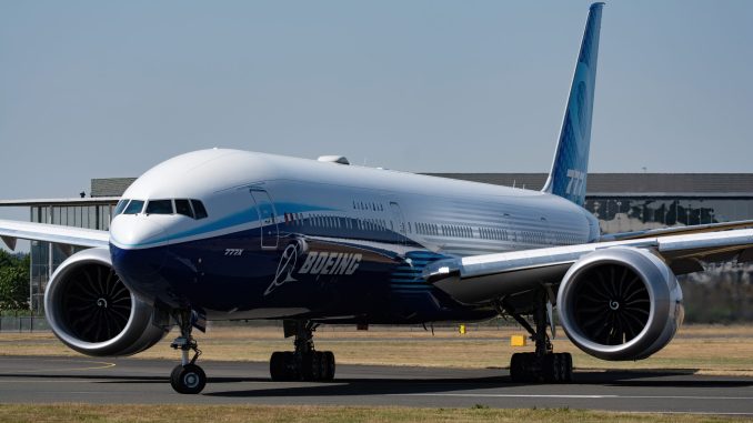 Aerien Boeing annonce une perte dexploitation de 524 millions de