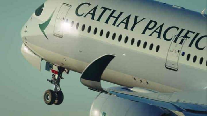 aviation Cathay had only 58 passengers as of March 12
